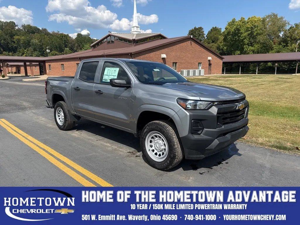 Gray 2026 Chevrolet Colorado Work Truck for sale in Waverly, OH