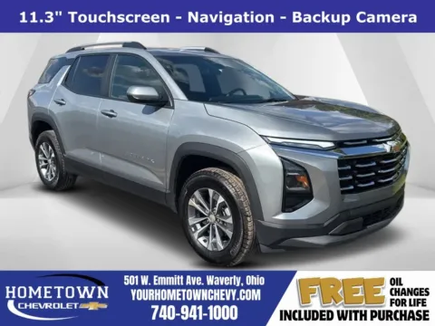 Gray 2025 Chevrolet Equinox LT for sale in Waverly, OH