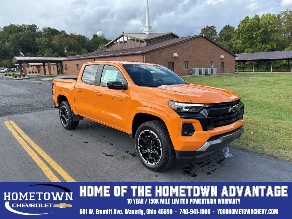 Orange 2026 Chevrolet Colorado Z71 for sale in Waverly, OH