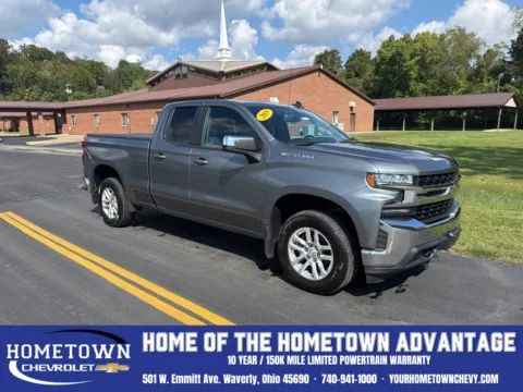 Gray 2019 Chevrolet Silverado 1500 LT for sale in Waverly, OH