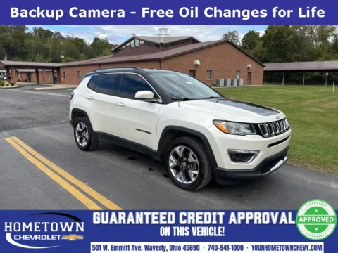 White 2018 Jeep Compass Limited for sale in Waverly, OH