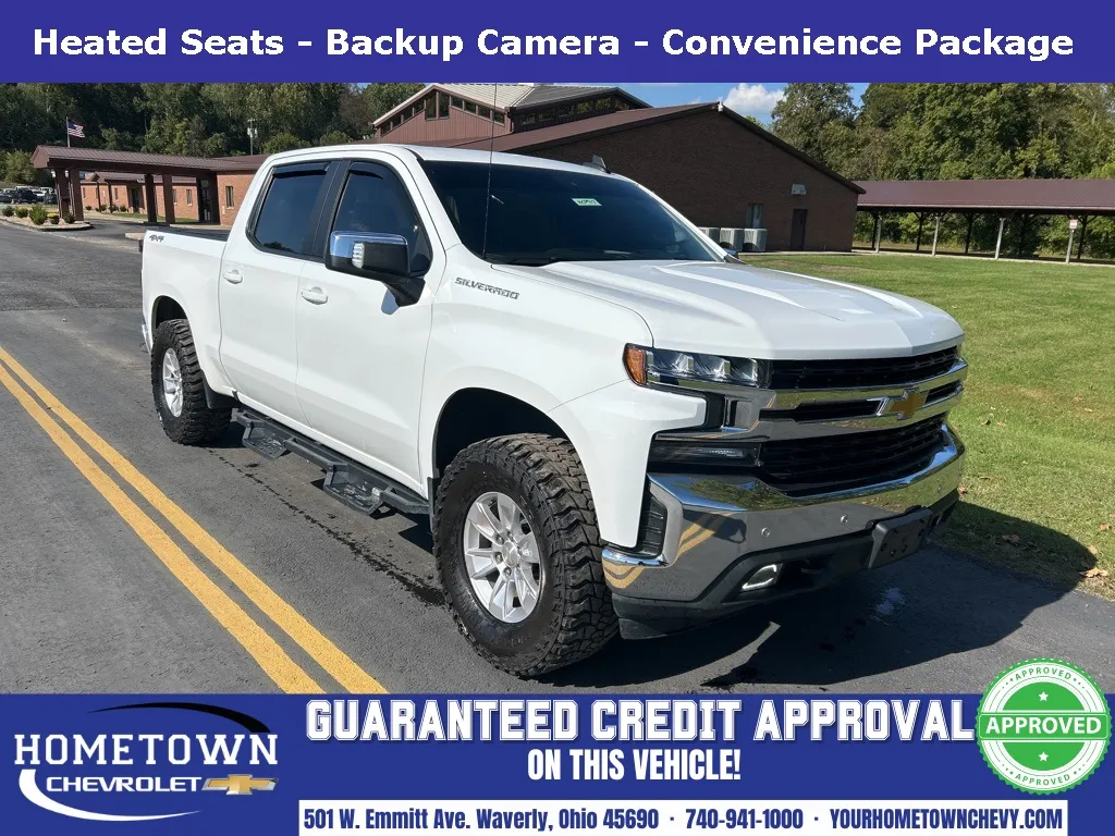 White 2019 Chevrolet Silverado 1500 LT for sale in Waverly, OH