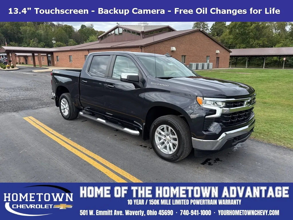 Gray 2023 Chevrolet Silverado 1500 LT for sale in Waverly, OH