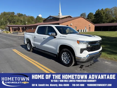 White 2022 Chevrolet Silverado 1500 LT for sale in Waverly, OH