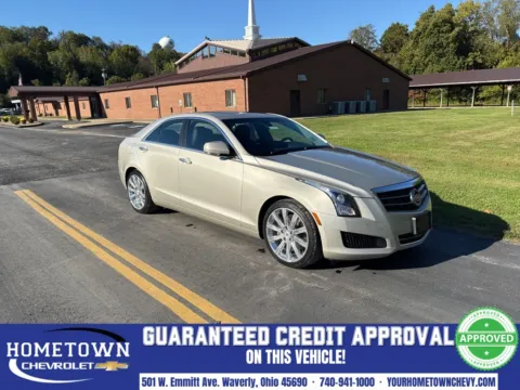 Silver 2014 Cadillac ATS 2.5L Luxury for sale in Waverly, OH