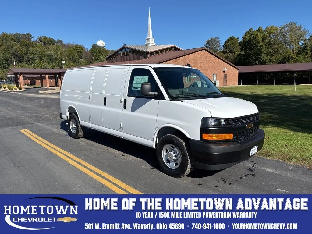 White 2025 Chevrolet Express 2500 Work Van for sale in Waverly, OH