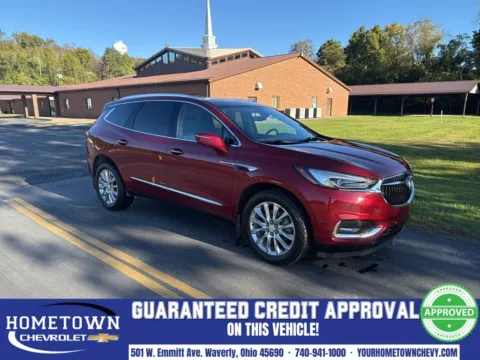 Red 2019 Buick Enclave Premium Group for sale in Waverly, OH
