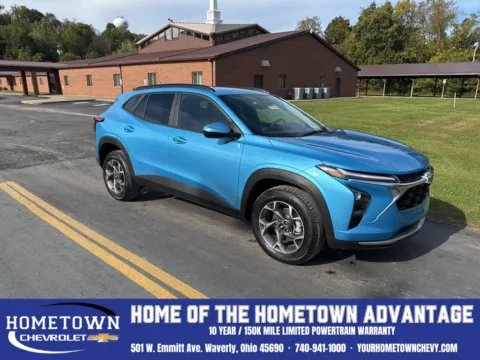 Blue 2026 Chevrolet Trax LT for sale in Waverly, OH