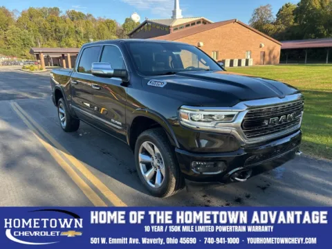 Black 2020 Ram 1500 Limited for sale in Waverly, OH