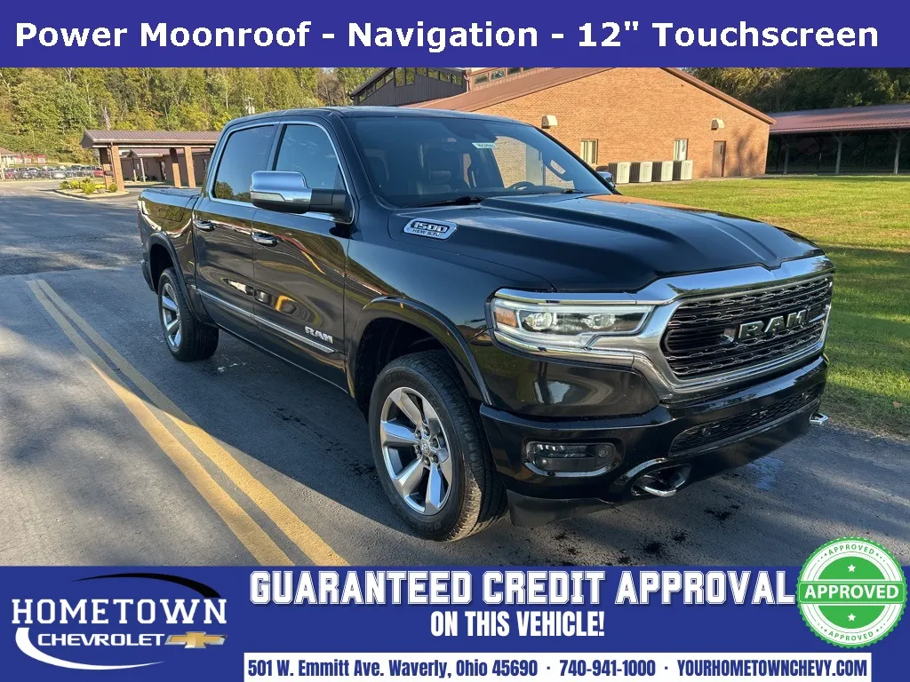 Black 2020 Ram 1500 Limited for sale in Waverly, OH