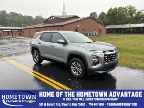 Gray 2025 Chevrolet Equinox LT for sale in Waverly, OH