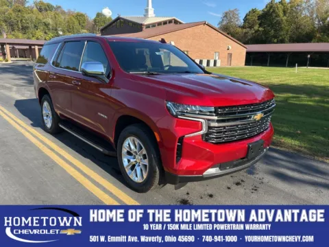 Red 2021 Chevrolet Tahoe Premier for sale in Waverly, OH