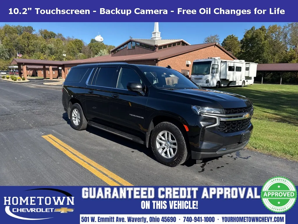 Black 2021 Chevrolet Suburban LS for sale in Waverly, OH