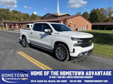 White 2019 Chevrolet Silverado 1500 High Country for sale in Waverly, OH