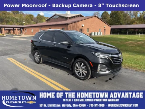 Black 2022 Chevrolet Equinox Premier for sale in Waverly, OH
