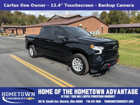 Black 2022 Chevrolet Silverado 1500 RST for sale in Waverly, OH