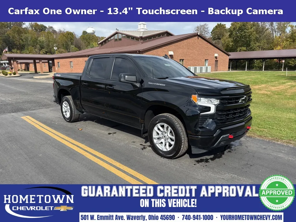 Black 2022 Chevrolet Silverado 1500 RST for sale in Waverly, OH