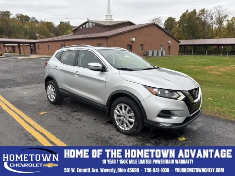 Silver 2021 Nissan Rogue Sport SV for sale in Waverly, OH
