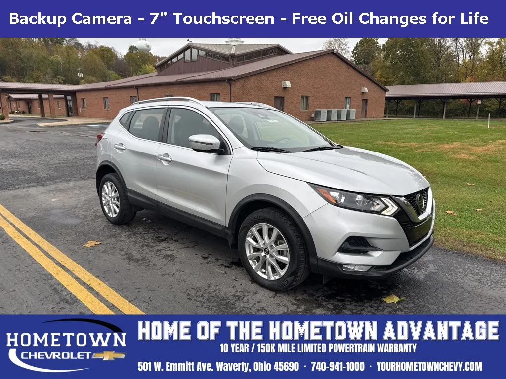 Silver 2021 Nissan Rogue Sport SV for sale in Waverly, OH