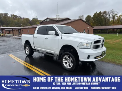 White 2016 Ram 1500 Sport for sale in Waverly, OH