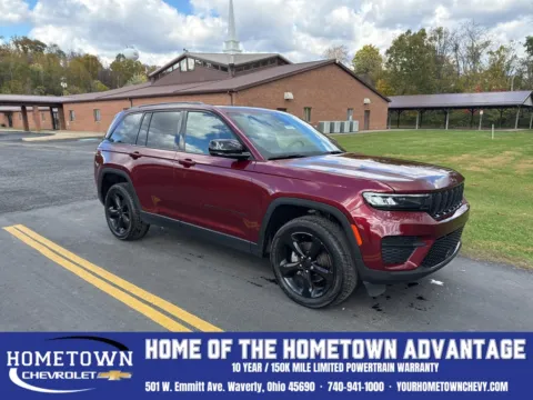 Red 2022 Jeep Grand Cherokee Altitude for sale in Waverly, OH