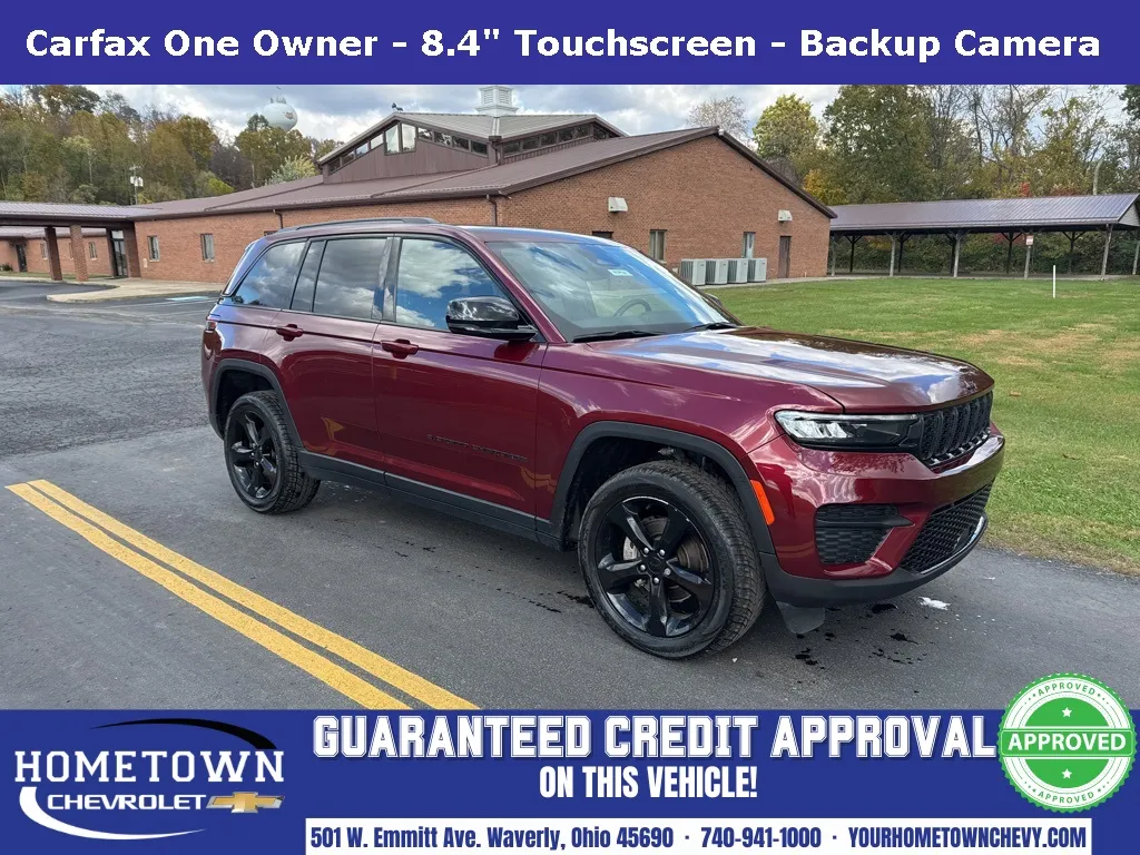 Red 2022 Jeep Grand Cherokee Altitude for sale in Waverly, OH