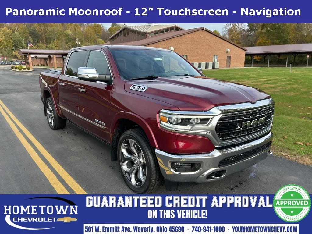 Red 2020 Ram 1500 Limited for sale in Waverly, OH