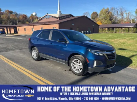 Blue 2023 Chevrolet Equinox LT for sale in Waverly, OH