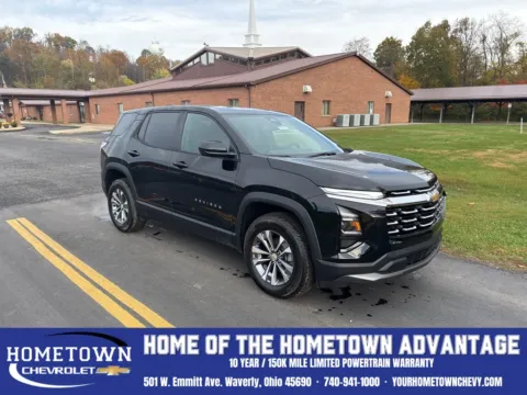 Black 2026 Chevrolet Equinox LT for sale in Waverly, OH