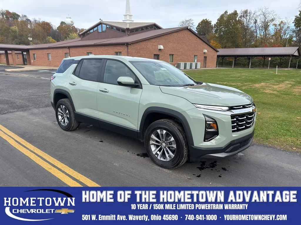 Green 2026 Chevrolet Equinox LT for sale in Waverly, OH