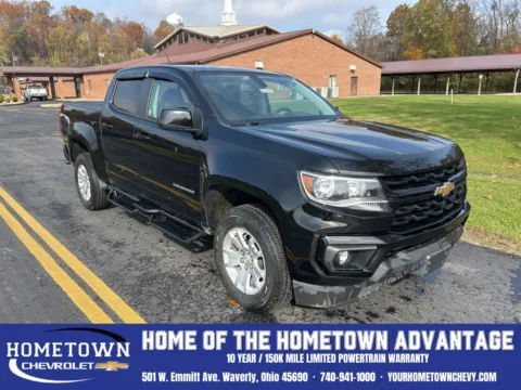 Black 2021 Chevrolet Colorado LT for sale in Waverly, OH