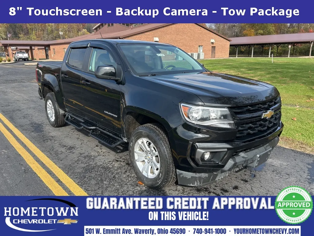 Black 2021 Chevrolet Colorado LT for sale in Waverly, OH