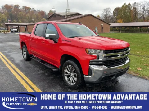 Red 2021 Chevrolet Silverado 1500 LT for sale in Waverly, OH