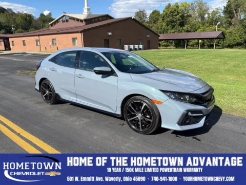 Gray 2021 Honda Civic Sport for sale in Waverly, OH