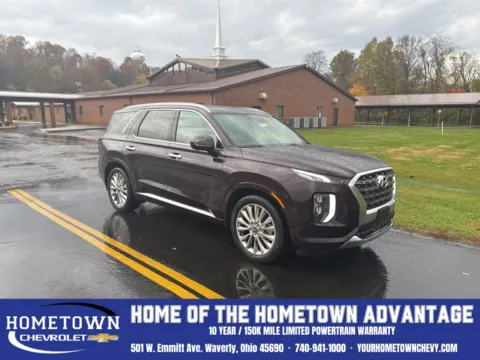 Red 2020 Hyundai Palisade Limited for sale in Waverly, OH