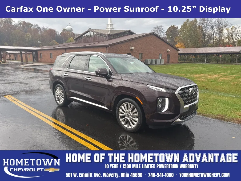 Red 2020 Hyundai Palisade Limited for sale in Waverly, OH