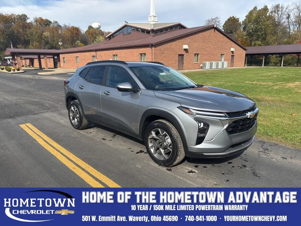 Gray 2026 Chevrolet Trax LT for sale in Waverly, OH