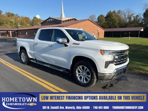 White 2023 Chevrolet Silverado 1500 LTZ for sale in Waverly, OH