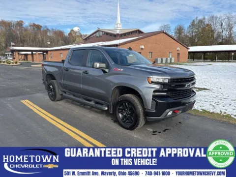 Gray 2020 Chevrolet Silverado 1500 LT Trail Boss for sale in Waverly, OH