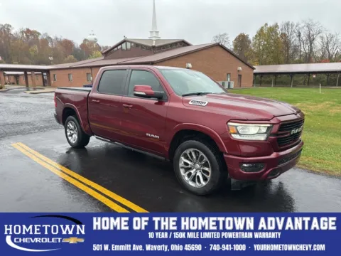 Red 2022 Ram 1500 Laramie for sale in Waverly, OH