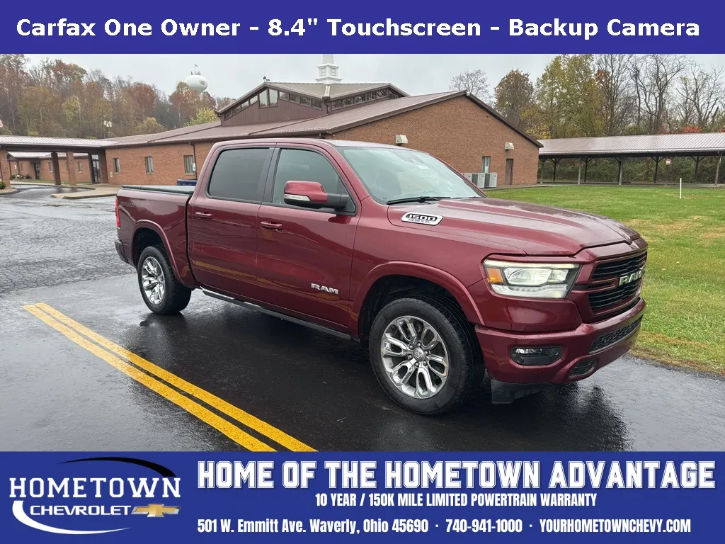 Red 2022 Ram 1500 Laramie for sale in Waverly, OH