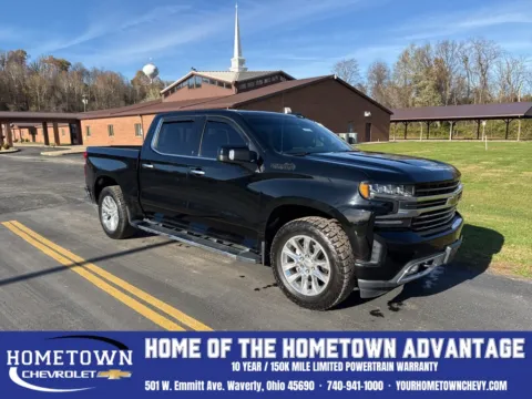Black 2020 Chevrolet Silverado 1500 High Country for sale in Waverly, OH