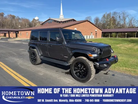 Orange 2021 Jeep Wrangler for sale in Waverly, OH