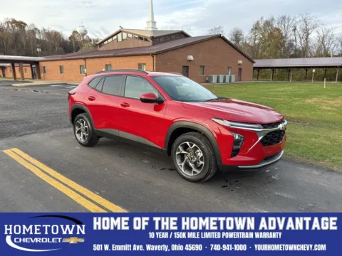 Red 2026 Chevrolet Trax LT for sale in Waverly, OH