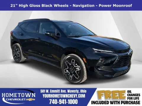Black 2026 Chevrolet Blazer RS for sale in Waverly, OH