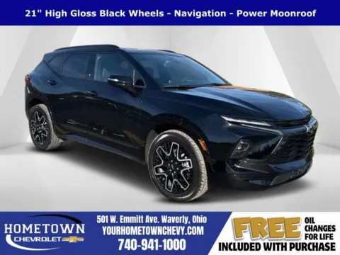 Black 2026 Chevrolet Blazer RS for sale in Waverly, OH