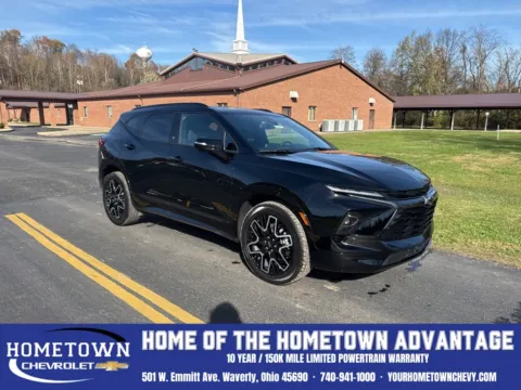 Black 2026 Chevrolet Blazer RS for sale in Waverly, OH