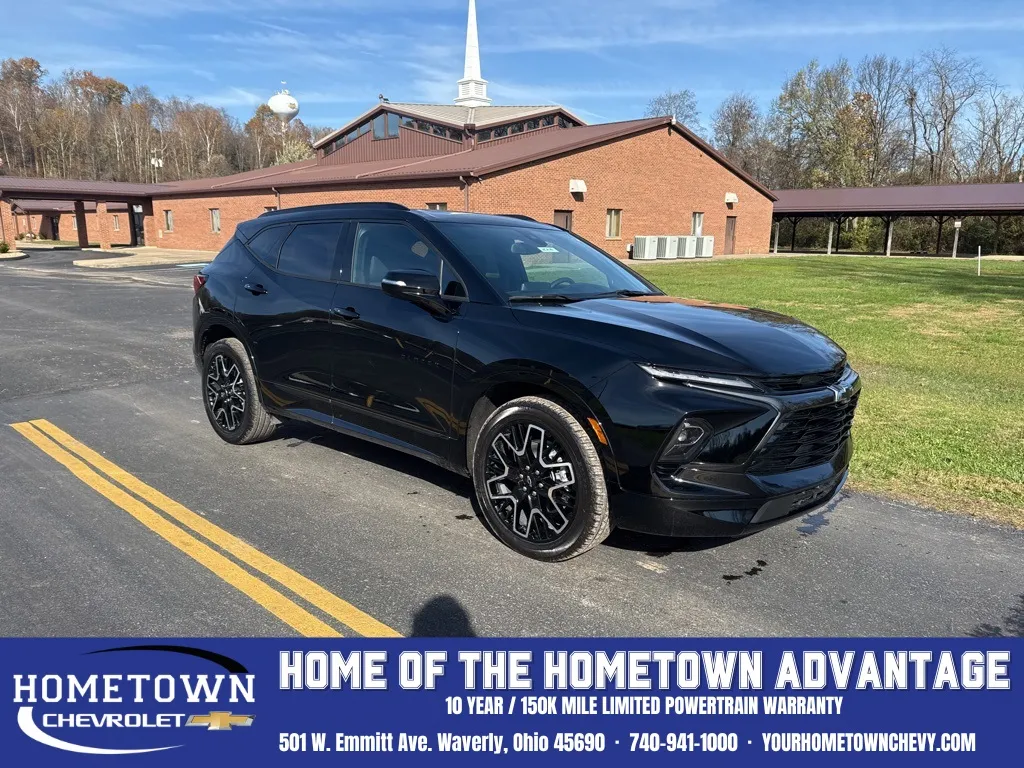 Black 2026 Chevrolet Blazer RS for sale in Waverly, OH