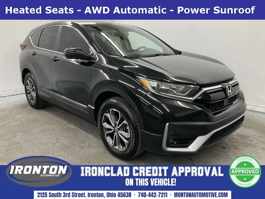 Black 2022 Honda CR-V EX-L for sale in Ironton, OH