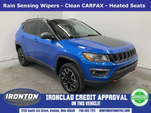Blue 2019 Jeep Compass Trailhawk for sale in Ironton, OH